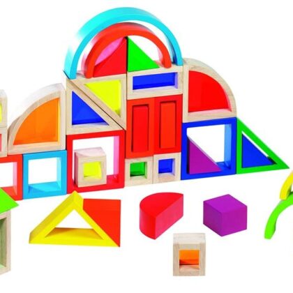 JEU CONSTRUCTION ARC EN CIEL FENETRES