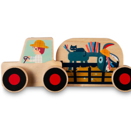 TRACTEUR SET D'ASSEMBLAGE EN BOIS
