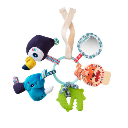 TROUSSEAU DE CLEFS SENSORIEL JUNGLE