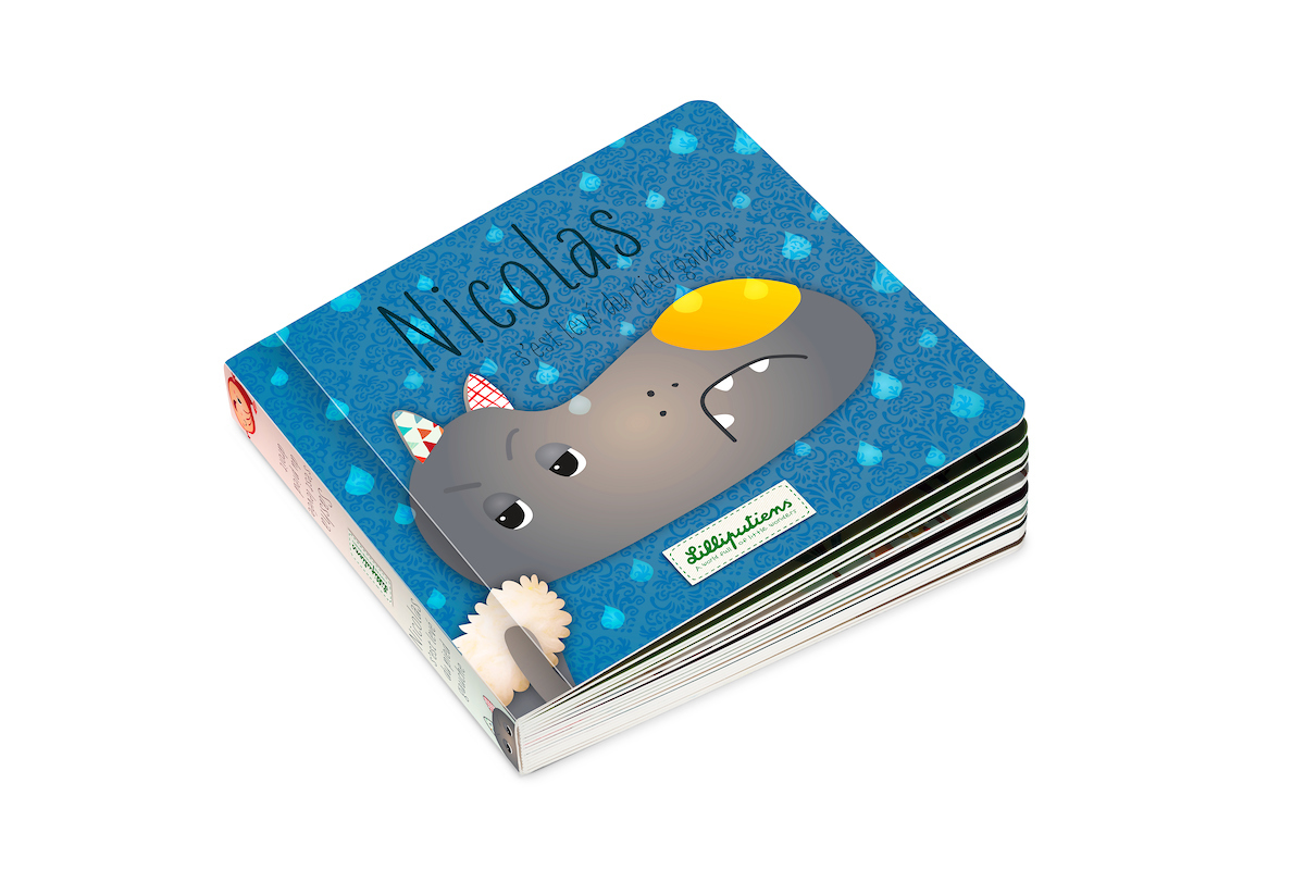 LIVRE NICOLAS S'EST LEVE DU PIED GAUCHE