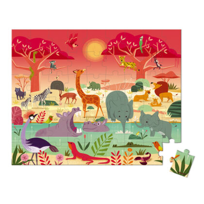 PUZZLE RESERVE ANIMALIERE - 54 PCS
