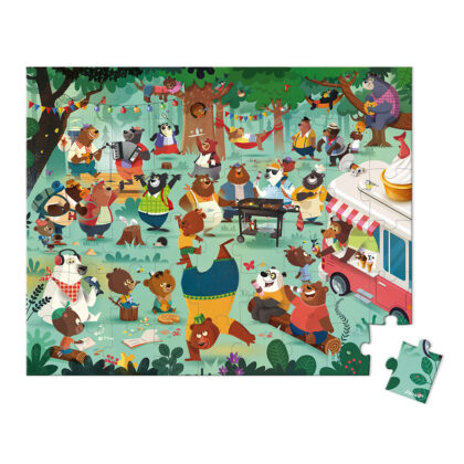 PUZZLE LA COUSINADE DES OURS - 54 PCS