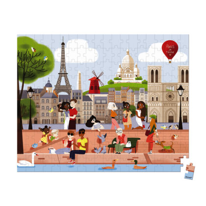 PUZZLE VALISETTE PARIS 200 PIECES