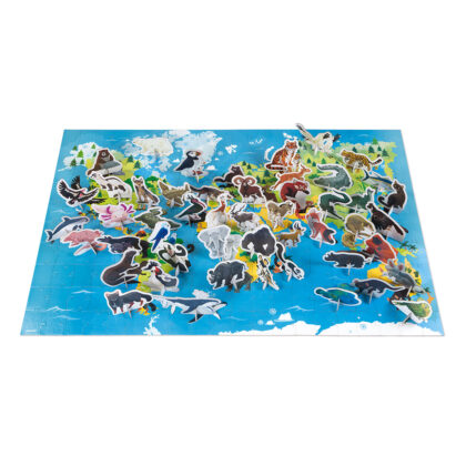 PUZZLE EDUCATIF LES ANIMAUX MENACES