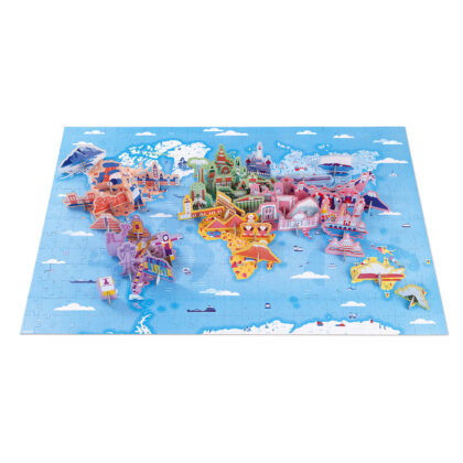 PUZZLE CURIOSITES DU MONDE 350 PIECES