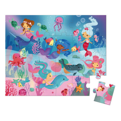 PUZZLE VALISETTE SIRENES 24 PIECES