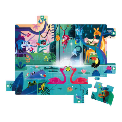 PUZZLE SURPRISE LANGUETTES LA JUNGLE