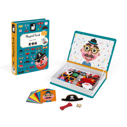 MAGNETI'BOOK CRAZY FACES GARCONS