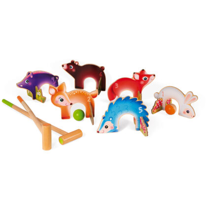 CROQUET ANIMAUX DE LA FORET JANOD