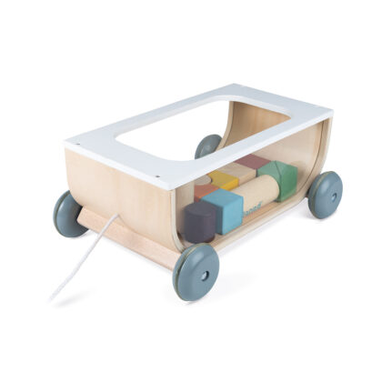 CHARIOT DE CUBES EN BOIS JANOD