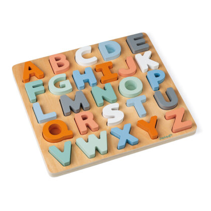 PUZZLE ALPHABET EN BOIS JANOD