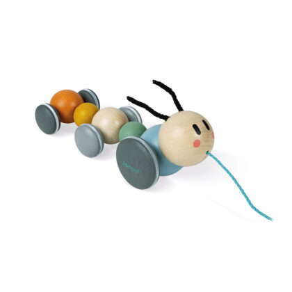 CHENILLE A PROMENER EN BOIS JANOD