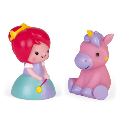 GICLEUR PRINCESSE ET LICORNE POUR BAIN