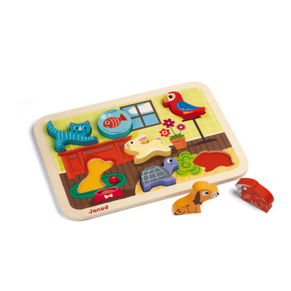 PUZZLE CHUNKY ANIMAUX DOMESTIQUES