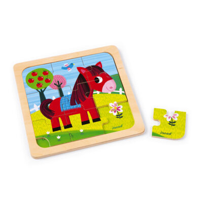 PUZZLE CHEVAL TORNADO JANOD