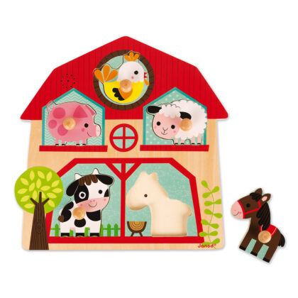 PUZZLE MUSICAL - LES COPAINS DE LA FERME