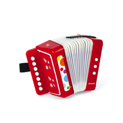 ACCORDEON ROUGE JANOD