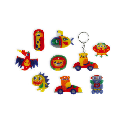 PLASTIQUE FOU MAGNETS PORTE CLES JANOD