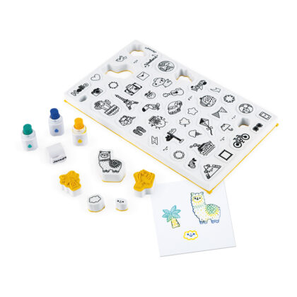 COFFRET 50 TAMPONS WORLD STAMPINOO