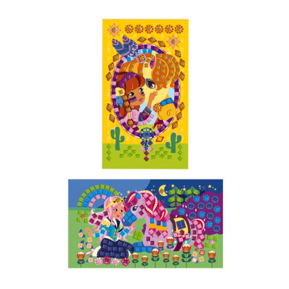 MOSAIQUES MOUSSE PONEYS LICORNES JANOD