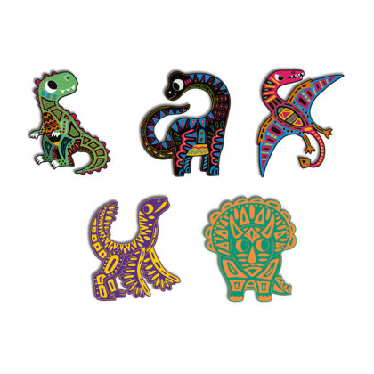 SCRATCH ART DINOSAURES JANOD