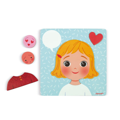 JEU MAGNETIQUE DES EMOTIONS BOIS JANOD