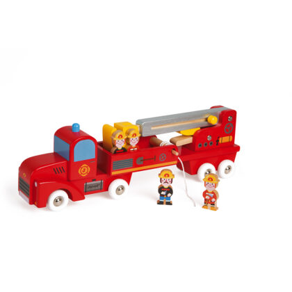 CAMION DE POMPIERS GEANT STORY JANOD