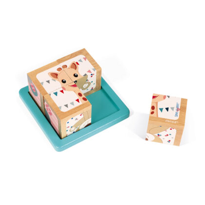 BARQUETTE 4 CUBES SOPHIE LA GIRAFE
