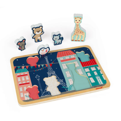 CHUNKY PUZZLE SOPHIE LA GIRAFE (5 PIECES)