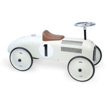 PORTEUR VOITURE VINTAGE BLANC VILAC