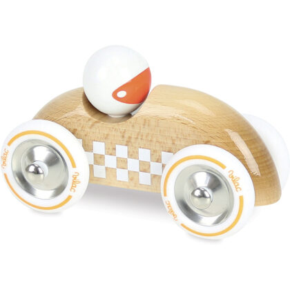 VOITURE EN BOIS NATUREL CHECKERS VILAC