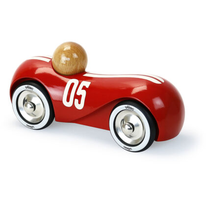 VOITURE ROUGE STREAMLINE EN BOIS VILAC