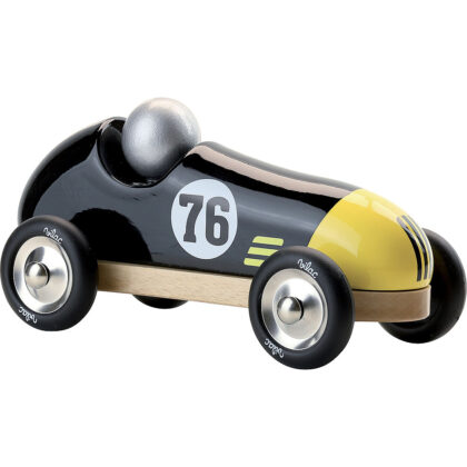 VOITURE VINTAGE SPORT NOIRE BOIS VILAC