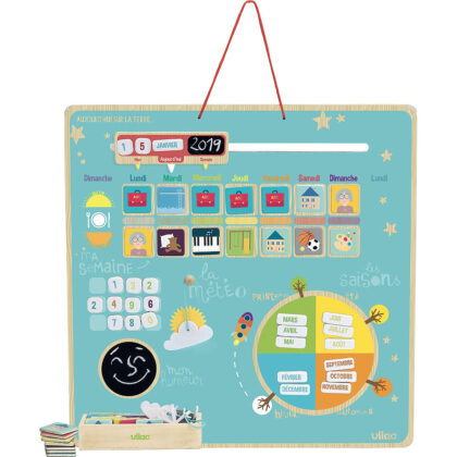 CALENDRIER MAGNETIQUE EN BOIS VILAC