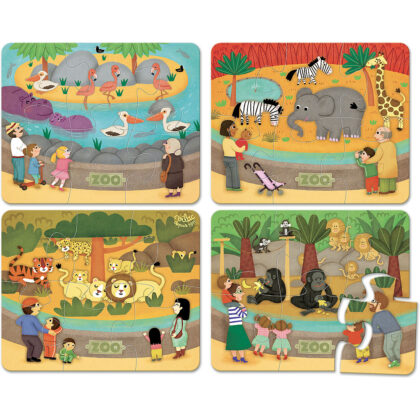 PUZZLES LES ANIMAUX DU ZOO