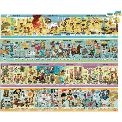 PUZZLES FRISE HISTORIQUE VILAC