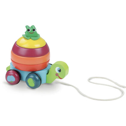 LEONIE LA TORTUE EMPILABLE A TRAINER