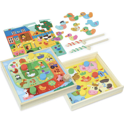 JEUX DES TOUT PETITS A LA FERME VILAC