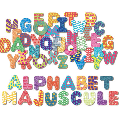 MAGNETS ALPHABET MAJUSCULE EN BOIS VILAC