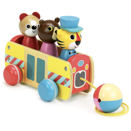 LE BUS DES FORMES JOUET A TRAINER VILAC