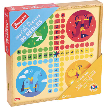 COFFRET JEUX 80 REGLES JEUJURA