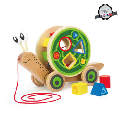 ESCARGOT ROULANT AVEC JEU DE FORMES