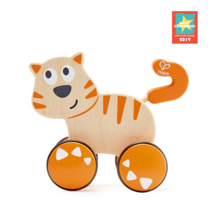 DANTE LE CHAT QUI TROTTINE EN BOIS HAPE