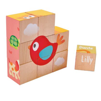CUBES PUZZLE PUPPY ET SES AMIS HAPE
