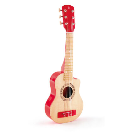 GUITARE FLAMME ROUGE HAPE