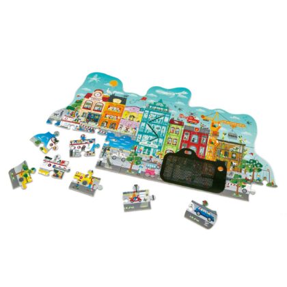 PUZZLE VILLE ANIMEE HAPE