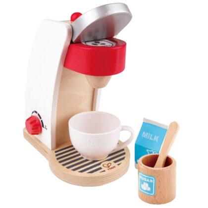 MACHINE A CAFE BLANCHE EN BOIS HAPE
