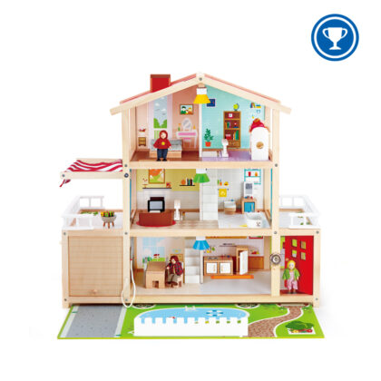 MAISON DE POUPEES EN BOIS HAPE