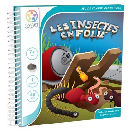 MAGNETIC TRAVEL GAMES INSECTES EN FOLIE