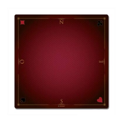 TAPIS MULTIJEUX ROUGE 60X60 CM WOGAMAT